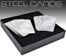Nevada Stainless Steel Playing Cards