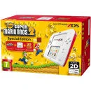 Nintendo 2DS White and Red Console - Includes New Super Mario Bros 2