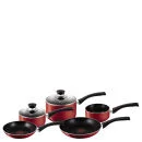 Tefal Bistro Kochgeschirr-Set (5-teilig) – Rot