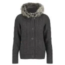 Tokyo Laundry Women's Elderflower Knitted Jacket - Grey Marl