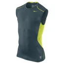 Nike Men's Hypercool Fitted Sleeveless Training T-Shirt - Night Shade/Volt
