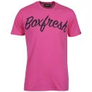 Boxfresh Men's Leopon T Shirt - Fuchsia Purple