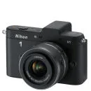 Nikon 1 V1 Compact System Camera with 10-30mm Lens Kit - Black (10.1MP) 3 Inch LCD