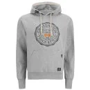 Crosshatch Men's Heyton Printed Hoody - Grey Marl