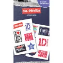 One Direction Midnight Memories Tattoo Pack 10 x 17cm