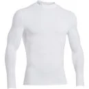 Under Armour Men's Evo Coldgear Compression Long Sleeve Mock - White/Steel