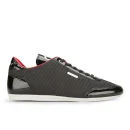 Cruyff Men's Recopa Marbled/Patent Trainers - Black
