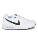 Nike Men's Air Max Command Leather Trainers - White/Black/Blue