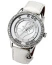 Lipsy London Diamante Logo Croc Strap Watch