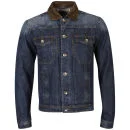 Brave Soul Men's Western Denim Jacket - Denim