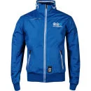 Crosshatch Men's Header Nylon Jacket - Blue