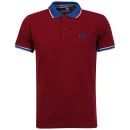 Sergio Tacchini Men's Society Polo-Shirt - Red