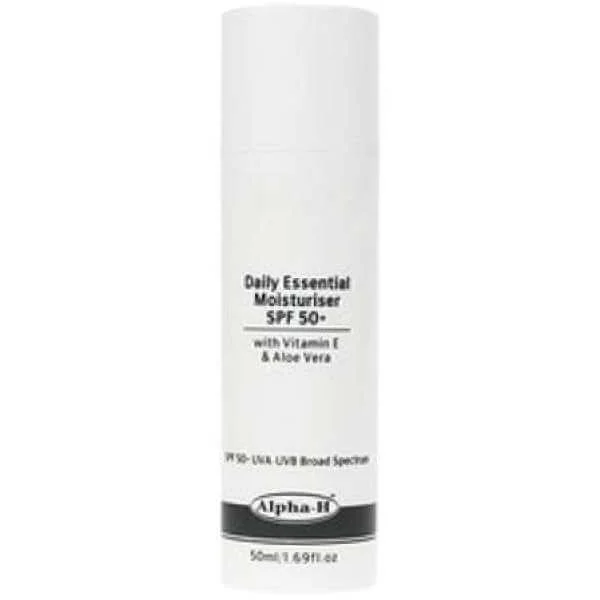 Alpha H Daily Essential Moisturiser SPF 50+ 50ml