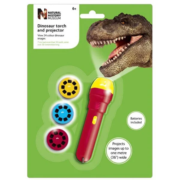 Natural History Museum Dinosaur Torch and Projector