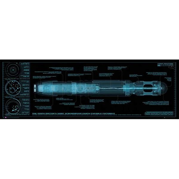 Doctor Who Sonic Screwdriver - Midi Poster - 30.5cm x 91.5cm