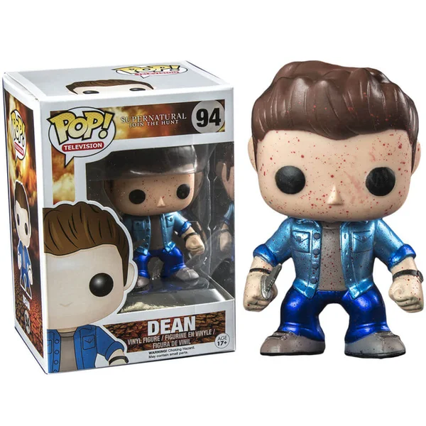 Supernatural Dean Metallic Blood Splatter Exclusive Pop! Vinyl Figure