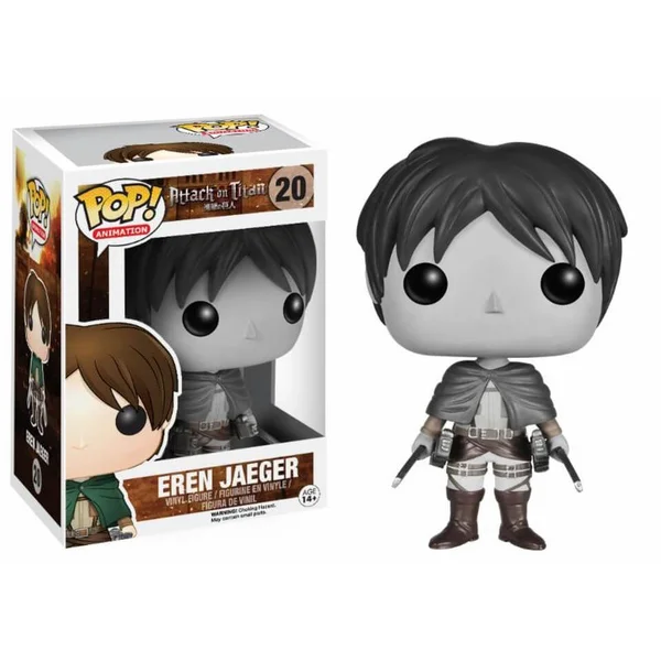 Attack on Titan Black and White Eren Exclusive Funko Pop! Figuur