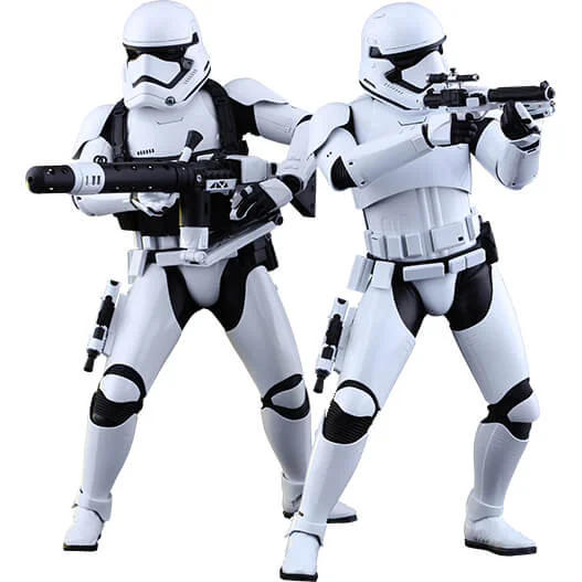 Hot Toys Star Wars 1:6 First Order Stormtrooper Twin Pack
