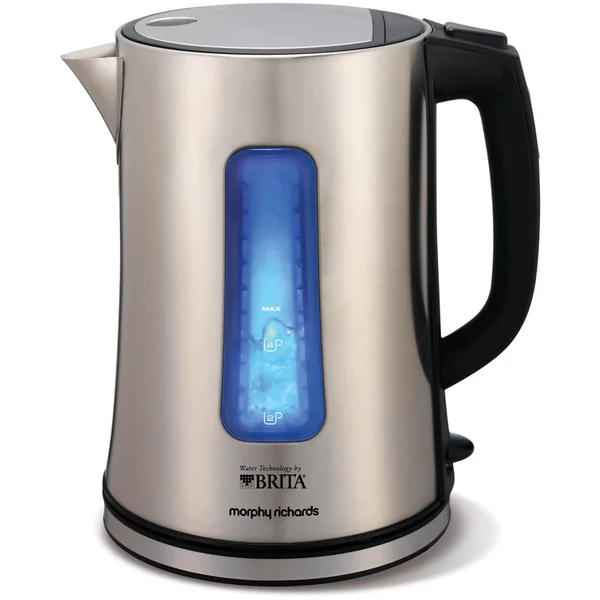 Morphy Richards 43960 BRITA Accents Filter Jug Kettle - Silver