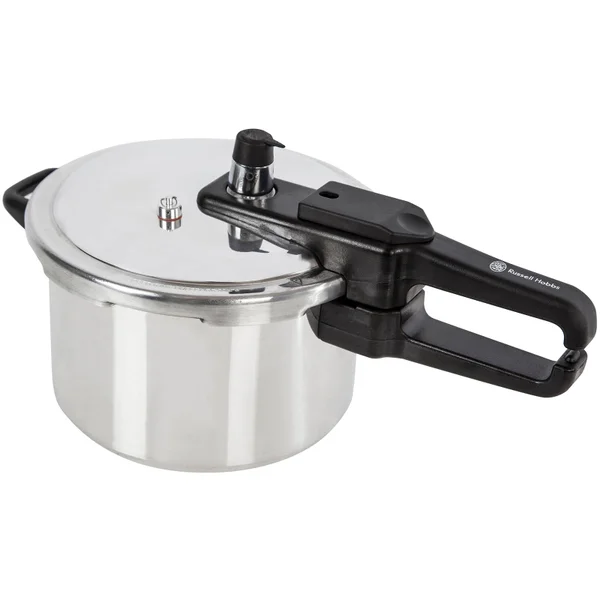 Russell Hobbs RH001 Aluminium Pressure Cooker - Silver - 4L