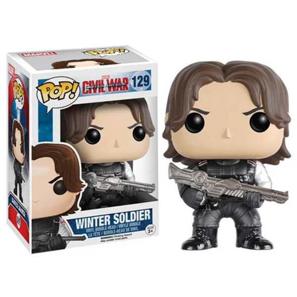 Marvel Captain America Civil War Winter Soldier Pop! Vinyl Figure