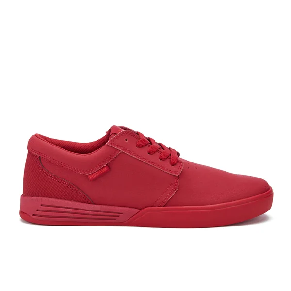 Supra Men's Hammer Leather Trainers - Red