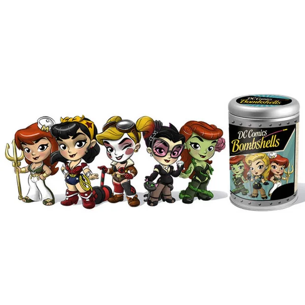 DC Comics Bombshells Blind Tin Vinyl Figures