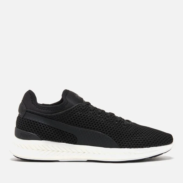 Puma Men's Ignite Sock Knit Running Trainers - Puma Black/Puma White