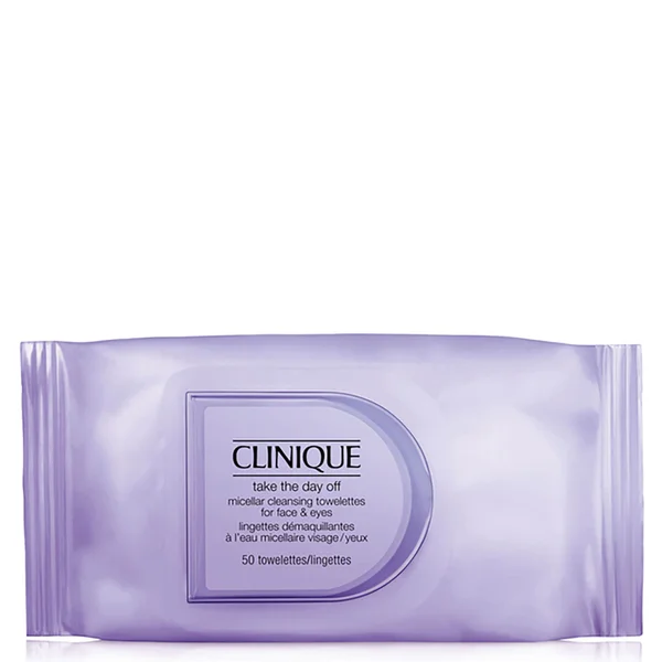Clinique Take the Day Off -meikinpoistopyyhkeet kasvoille ja silmille, 50 kpl