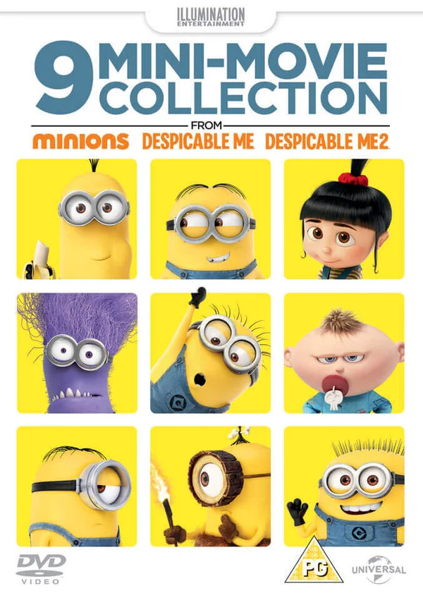 9 Mini-Movie Collection (From Minions, Despicable Me 1 & 2)