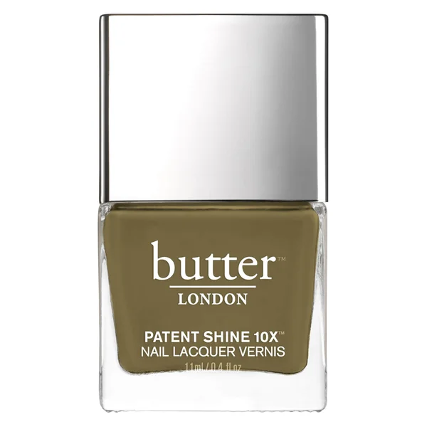 butter LONDON Patent Shine 10X Nail Lacquer 11 ml - British Khaki