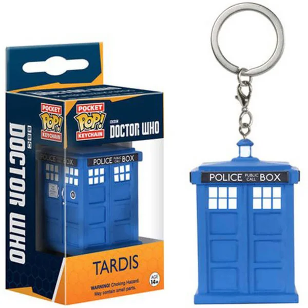 Doctor Who TARDIS Pocket Pop! Key Chain