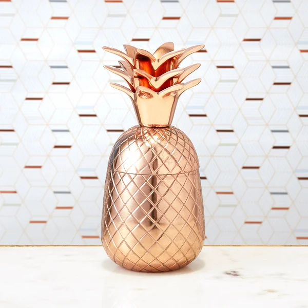 Pineapple Ice Bucket/Storage Pot - Copper