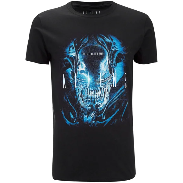 Aliens Men's This Time It's War T-Shirt - Black