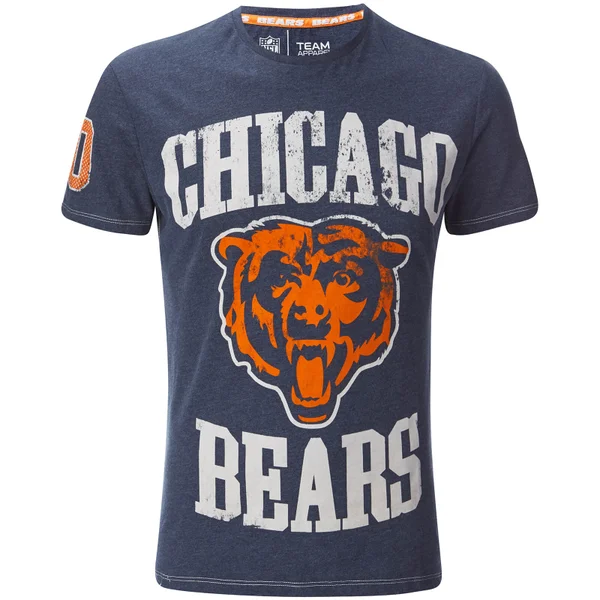 NFL Men's Chicago Bears Logo T-Shirt - Navy