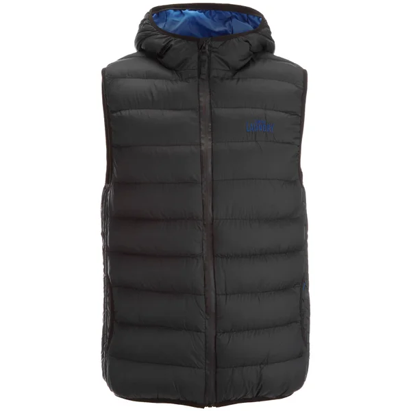 Tokyo Laundry Men's Gaviota Hooded Gilet - Black