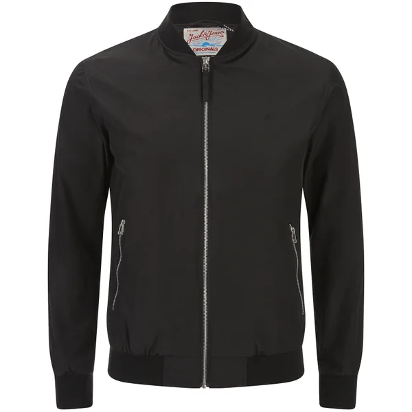 Jack & Jones Originals Men's Pacific Bomber Jacket - Black