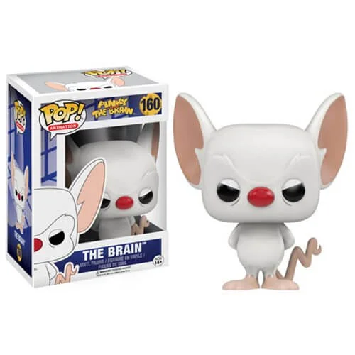 Pinky and The Brain Cartoon The Brain Pop! Vinyl Figure