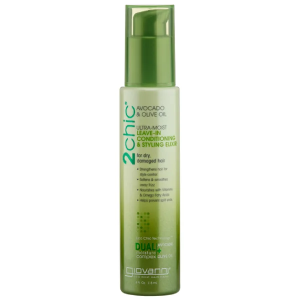 Condicionador Leave-in Ultra-Moist & Elixir de Penteado da Giovanni 118 ml