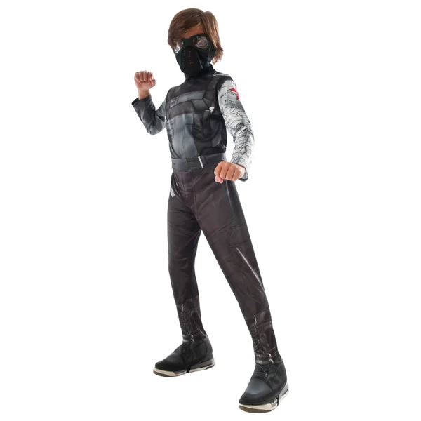 Marvel Boys' Captain America Winter Soldier Fancy Dress Costume