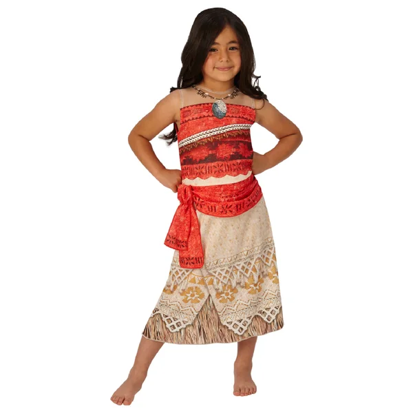 Disney Girls' Moana Fancy Dress Costume