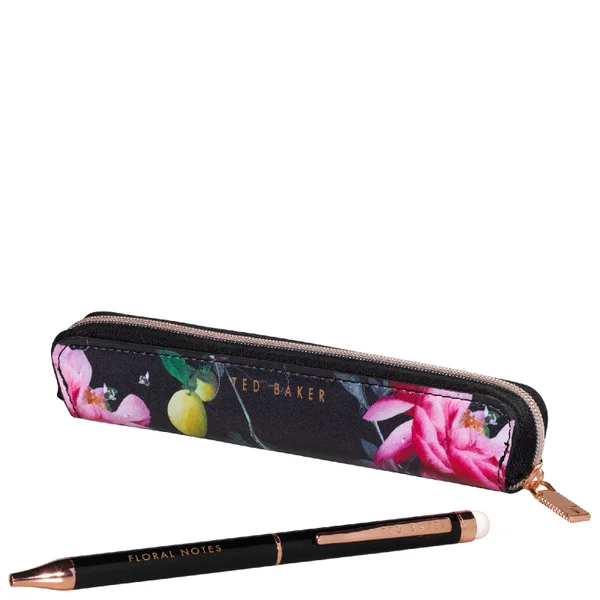 Ted Baker Touchscreen Black Pen - Citrus Bloom Range