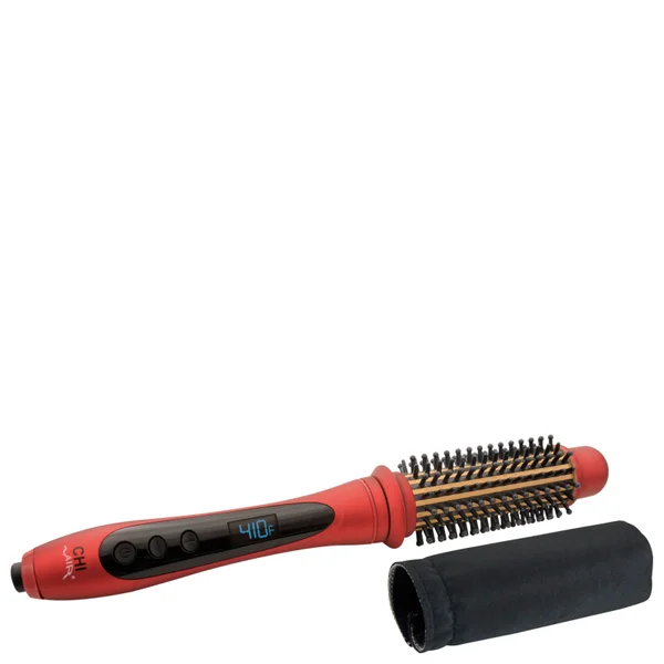 CHI Air Amplitude Ceramic Heated 1.25 Inch Round Barrel Brush - Red
