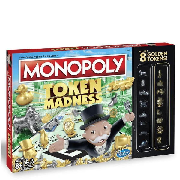 Monopoly Token Madness Game
