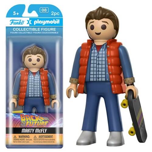Funko x Playmobil: Zurück in die Zukunft - Marty Action Figur