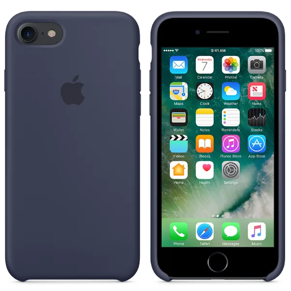 Apple iPhone 7 Silicone Case - Midnight Blue