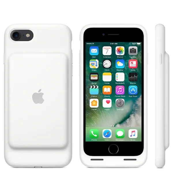 Apple iPhone 7 Smart Battery Case - White