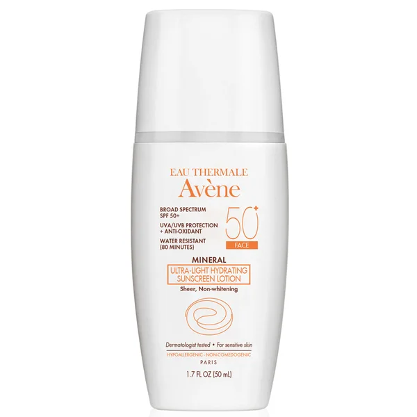 Avène MINERAL Ultra-light Hydrating Sunscreen Lotion SPF50+ 1.7fl. oz