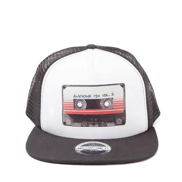 Marvel Guardians of the Galaxy Vol. 2 Mixtape Trucker Cap - Grey/White