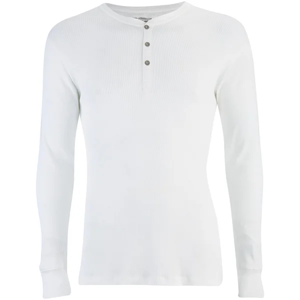 Levi's Men's Long Sleeve Grandad Top - White
